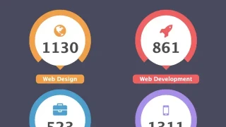 jQuery+CSS3数字滚动统计代码