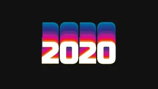 创意2020年数字CSS3特效 创意2020年数字CSS3特效