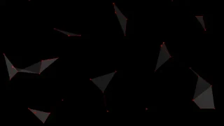 HTML5粒子组合三角形特效