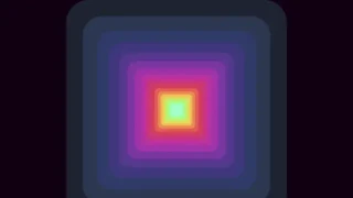 CSS3同心矩形动画特效 CSS3同心矩形动画特效
