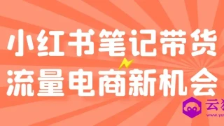小红书笔记带货流量电商新机会 小红书笔记带货流量电商新机会