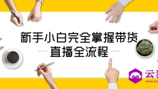 新手小白完全掌握带货直播全流程 新手小白完全掌握带货直播全流程