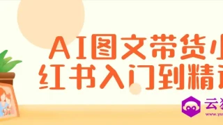 AI图文带货小红书入门到精通 AI图文带货小红书入门到精通