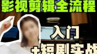 莱尼日记影视剪辑全流程入门+短剧实战课 莱尼日记影视剪辑全流程入门+短剧实战课