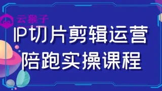 IP切片剪辑运营陪跑实操课程 IP切片剪辑运营陪跑实操课程
