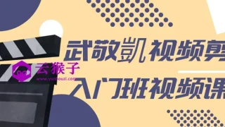 武敬凱视频剪辑入门班视频课程