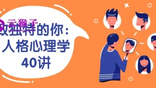 致独特的你:人格心理学40讲 致独特的你:人格心理学40讲