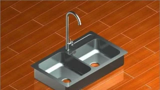 用AutoCAD绘制厨房用的水槽建模方法 用AutoCAD绘制厨房用的水槽建模方法