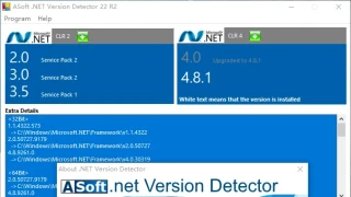 ASoft .NET Version Detector 22 R2(NET检测修复工具)